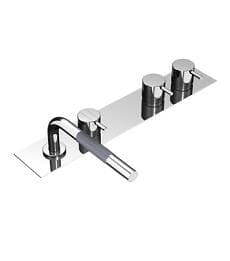 Vola Bathtub Mixer BK14 (Borstad Chrome)