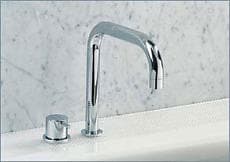 Vola Bathtub Mixer SC5 (Borstad Chrome)