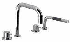 Vola Bathtub Mixer SC10 (Borstad Chrome)