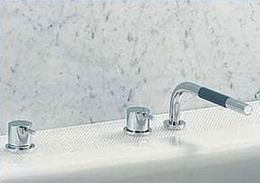 Vola Bathtub Mixer SC3 (Borstad Chrome)