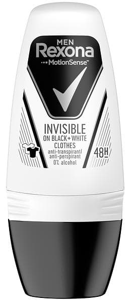 Rexona Men Invisible On Black + White Clothes Roll-On 50ml