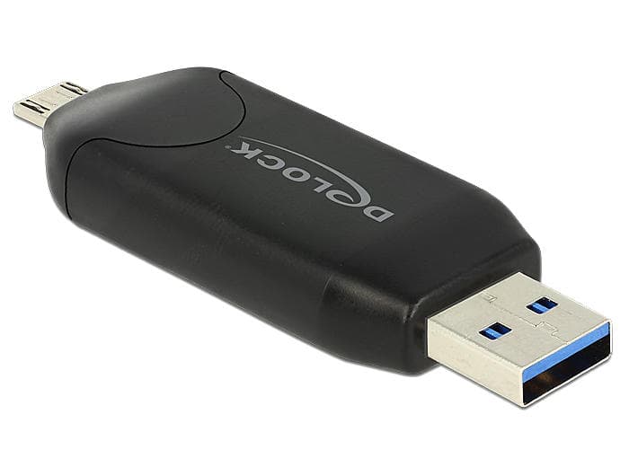 DeLock Micro-USB OTG Card Reader + USB (91734)