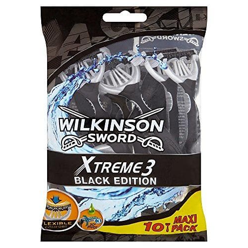 Wilkinson Sword Xtreme 3 Black Edition Disposable 10-pack