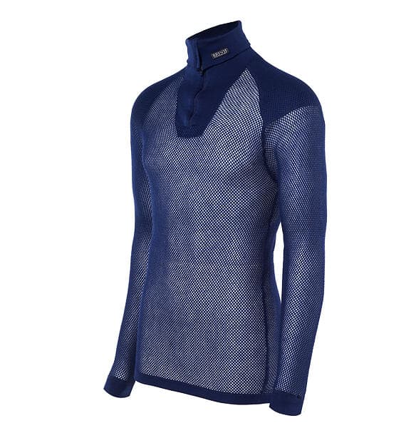 Brynje Super Thermo Turtleneck Zip LS Shirt W/Inlay (Unisex)