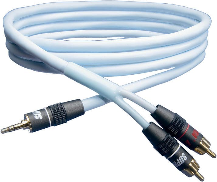 Supra BiLine-MP 3.5mm - 2RCA 1m