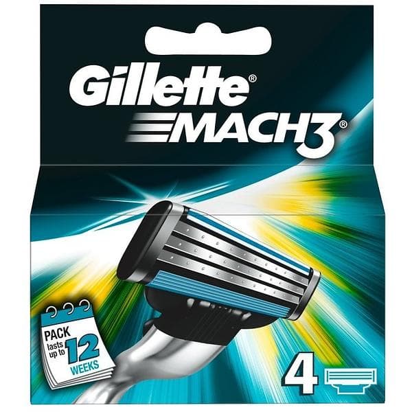 Gillette Mach3 4-pack