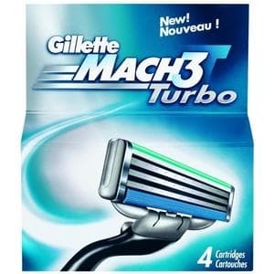 Gillette Mach3 Turbo 4-pack