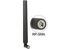 DeLock WLAN 802.11 ac/a/h/b/g/n RP-SMA Antenna 4-7dBi (88913)