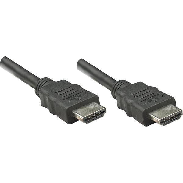 Manhattan Shielded HDMI - HDMI High Speed with Ethernet 1m