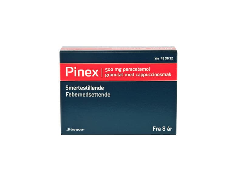 Pinex Cappucino 500mg 10 Tablets