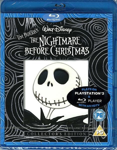 The Nightmare Before Christmas (UK) (Blu-ray)