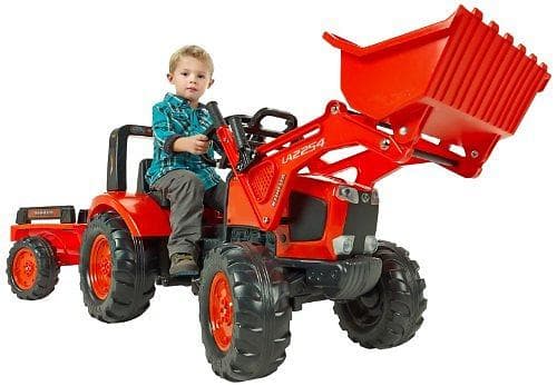 Falk Toys Kubota M135GX + Loader + Trailer (2060AM)