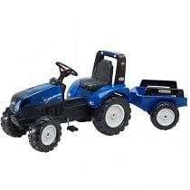 Falk Toys New Holland T8 + Trailer (3090B)