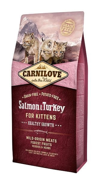 Carnilove Cat Kitten Salmon & Turkey 6kg