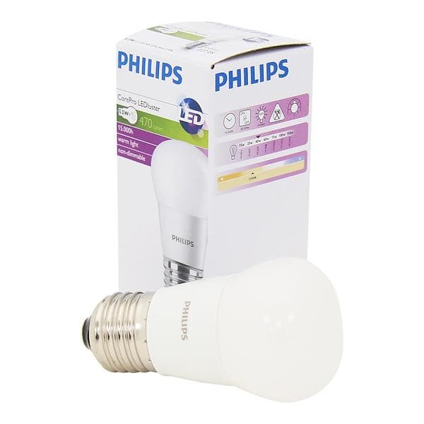 Philips CorePro LEDluster Frosted 470lm 2700K E27 5.5W