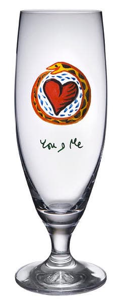 Kosta Boda Friendship You & Me Ølglas 50cl