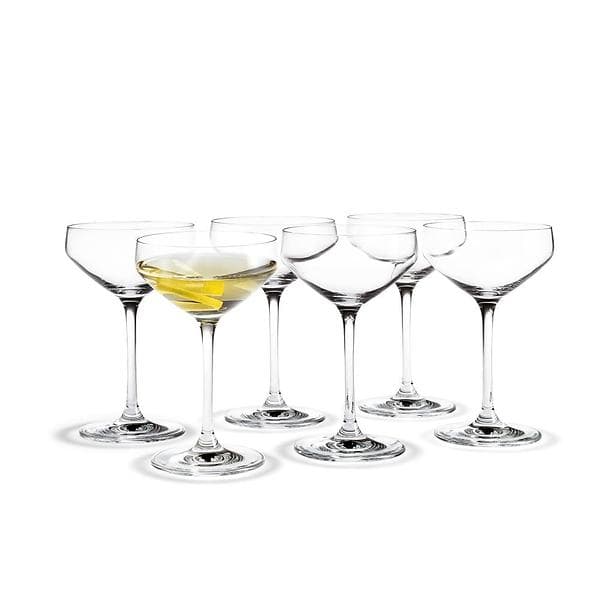 Holmegaard Perfection Martini Glass 29cl 6-pack