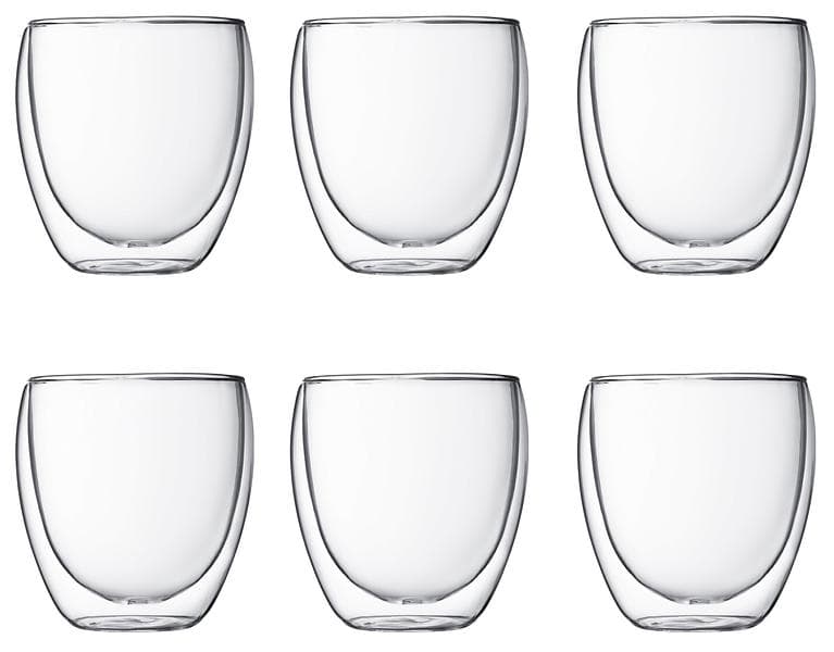 Bodum Pavina Espresso Drikglas (100mm) 25cl 6-pack