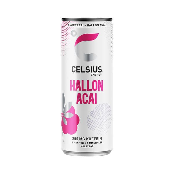 Celsius Hallon Acai Kan 355ml