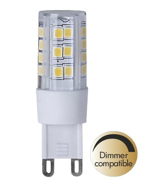 Star Trading Illumination LED 400lm 4000K G9 3.6W (Dimmable)