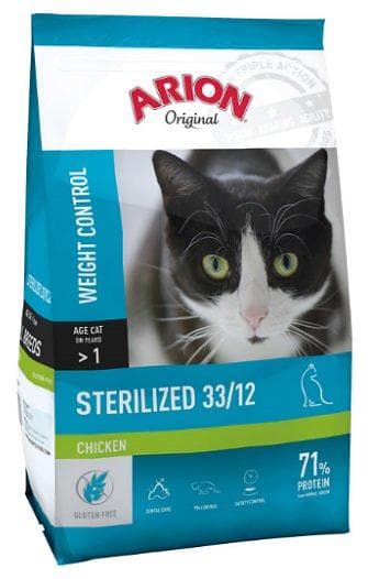 Arion Petfood Cat Original Sterilized Weight Control 7.5kg