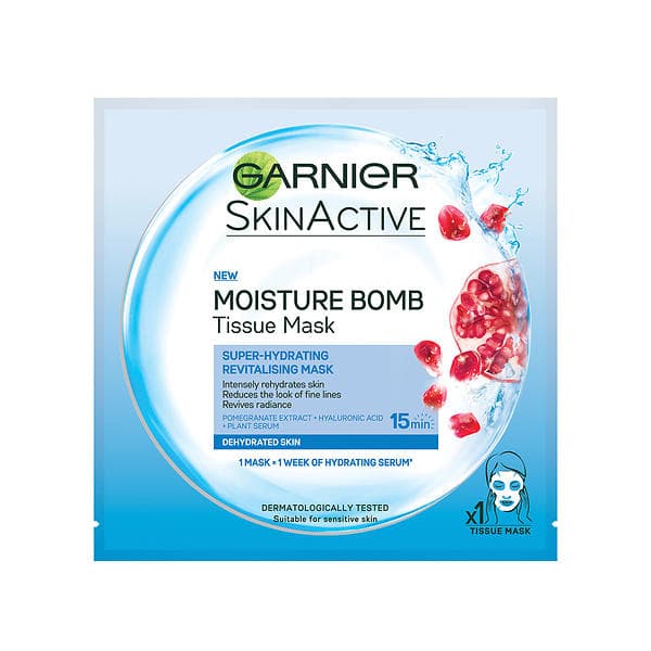 Garnier SkinActive Moisture Bomb Super Hydrating Revitalizing Tissue Mask 1st