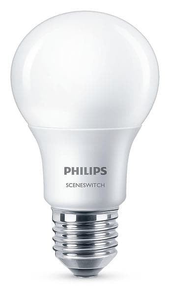 Philips SceneSwitch LED Bulb 806lm 2700K E27 8W