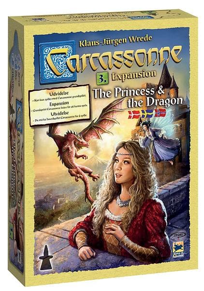 Carcassonne: The Princess & Dragon (2nd Edition) (exp. 3)