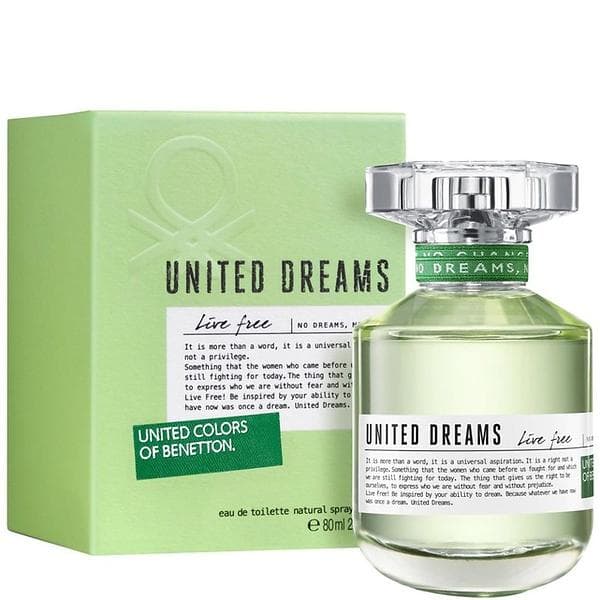 United Colors of Benetton United Dreams Live Free edt 80ml