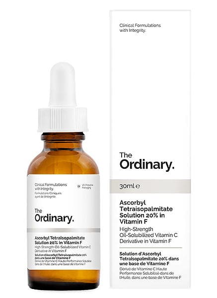 The Ordinary Ascorbyl Tetraisopalmitate 20% In Vitamin F Solution 30ml