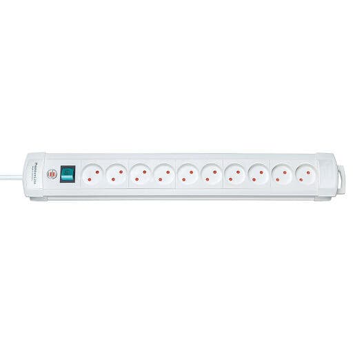 Brennenstuhl Premium Alu Line 10-Way Switch 3m