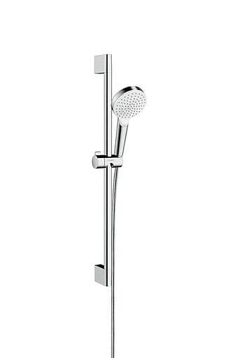 Hansgrohe Crometta 1jet Showerpipe 26533400 (Hvid/Krom)