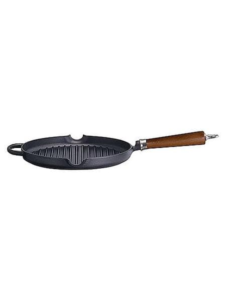 Ronneby Bruk Maestro Grillpande 28cm (med trä Håndtag)