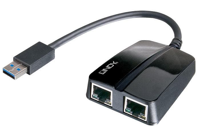 Lindy USB 3.0 Dual Gigabit Ethernet Adapter