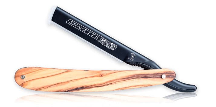 Dovo Aluminium Black Straight Razor