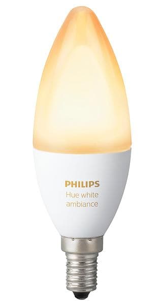 Philips Hue White Ambiance LED E14 B39 2200K-6500K 470lm 6W