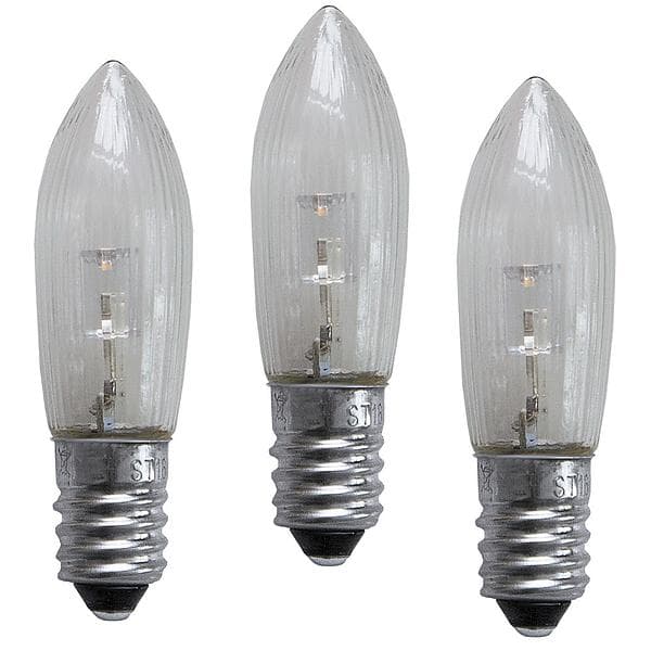 Star Trading LED Bulb E10 0.2W 3-pack