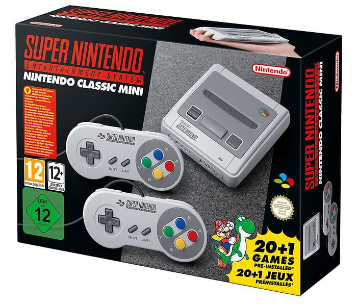 Nintendo Classic Mini SNES 2017 512MB