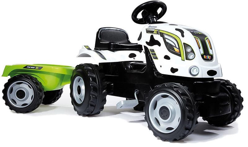 Smoby Cow Farmer XL Tractor + Trailer