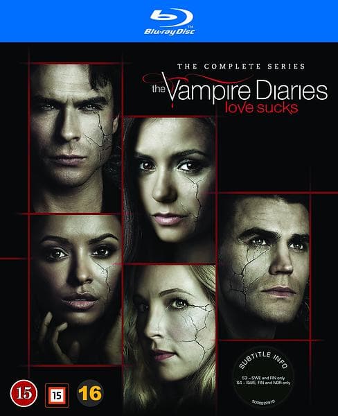 The Vampire Diaries - Sæson 1-8 (Blu-ray)