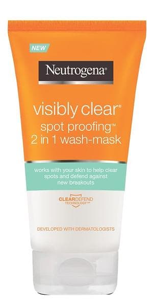 Neutrogena Visibly Clear 2-in-1 Wash Mask 150ml