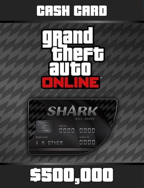 Grand Theft Auto Online: Bull Shark Cash Card - $500.000 (PC)