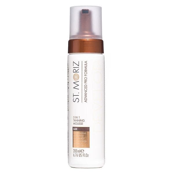 St Moriz Advanced Pro 5in1 Tanning Mousse Dark 200ml