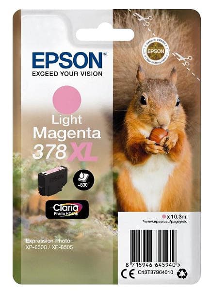 Epson 378XL (Lys magenta)