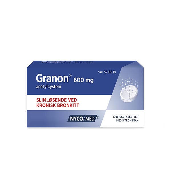 Granon 600mg 10 Brustabletter