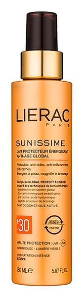 Lierac Sunissime Energizing Global Anti-Aging Protective Milk SPF30 150ml