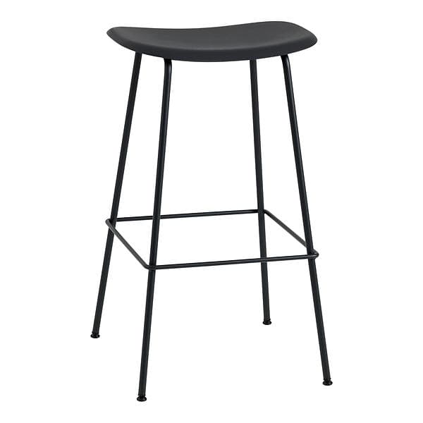 Muuto Fiber Bar Stool (hög, tube bas)