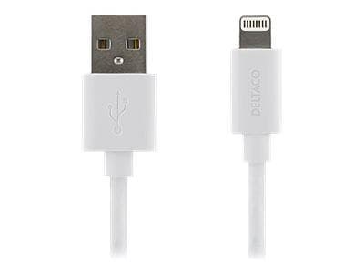 Deltaco USB A - Lightning 0.5m