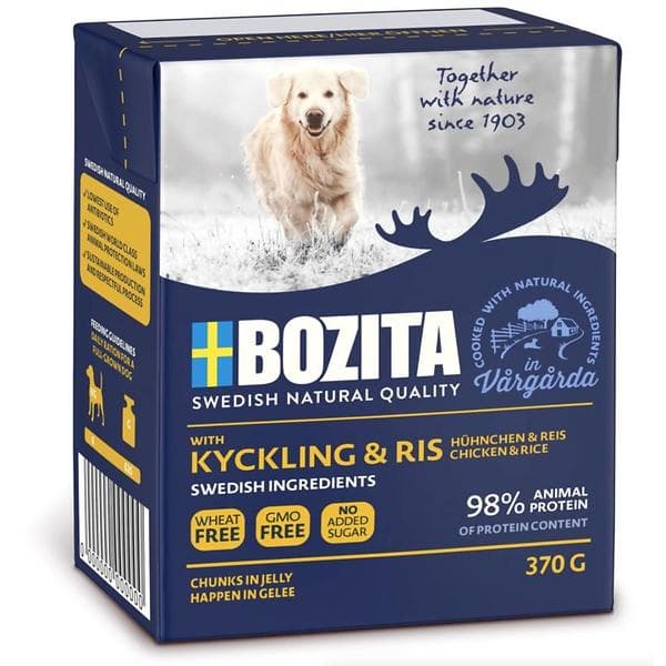 Bozita Dog Chunks in Jelly 0.37kg