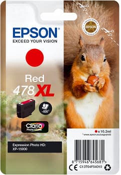 Epson 478XL (Rød)